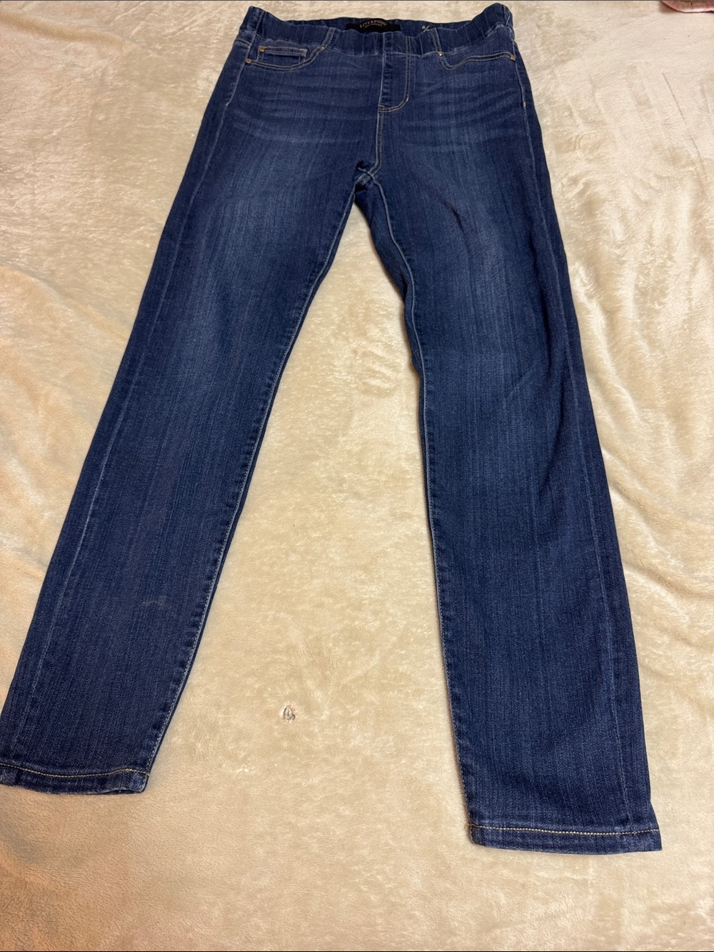 Liverpool Women's Dark Blue Straight-Leg Jeans